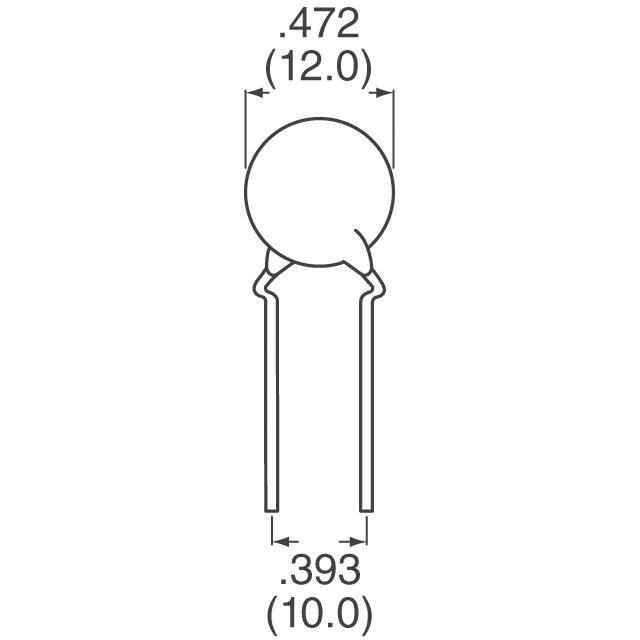 S151K47SL0R63K0R Vishay Beyschlag/Draloric/BC Components  Condensadores cerámicos